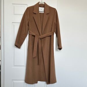 Mango Belt Handmade Wool Coat